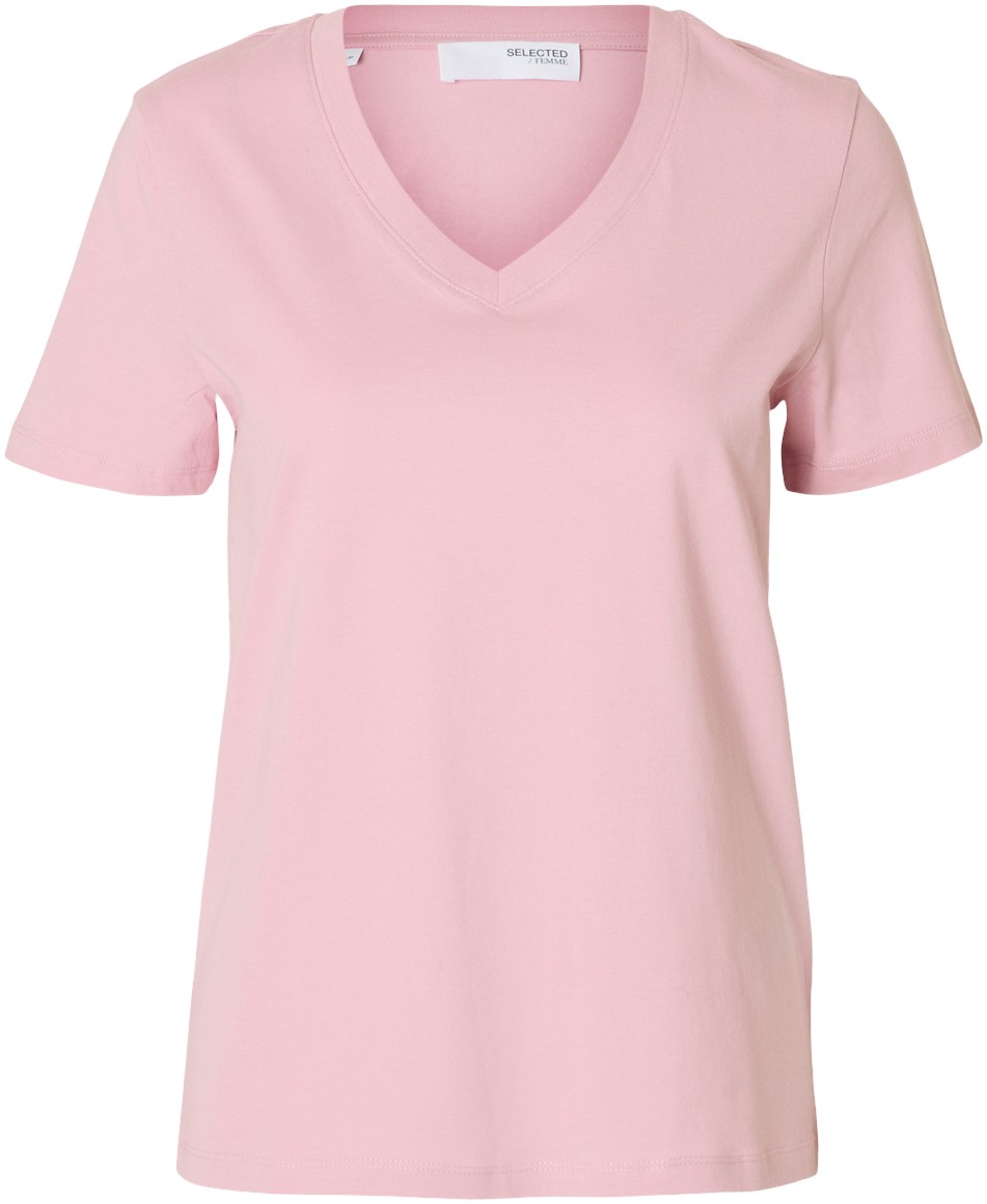 Slfessential SS Vneck TEE Noos
