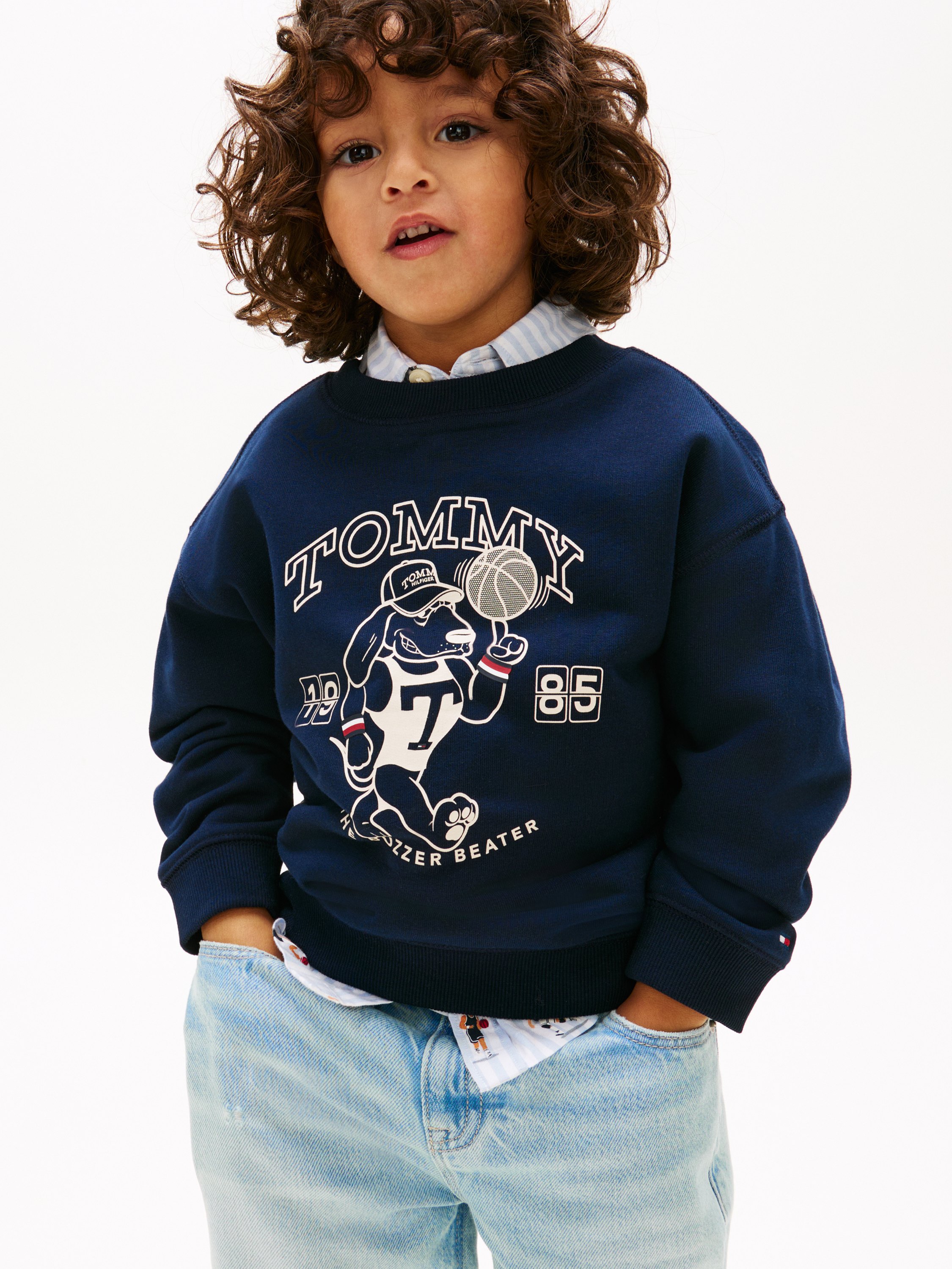 Graphic Logo Terry Sweatshirt