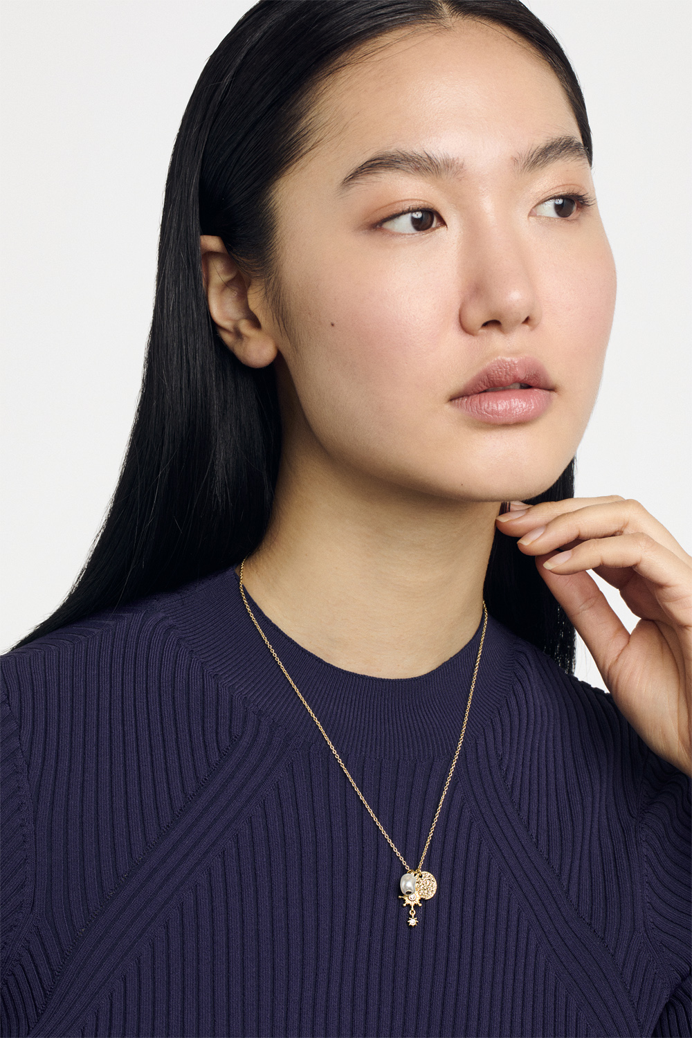 Celstic Celestial Pearl Cluster Pen