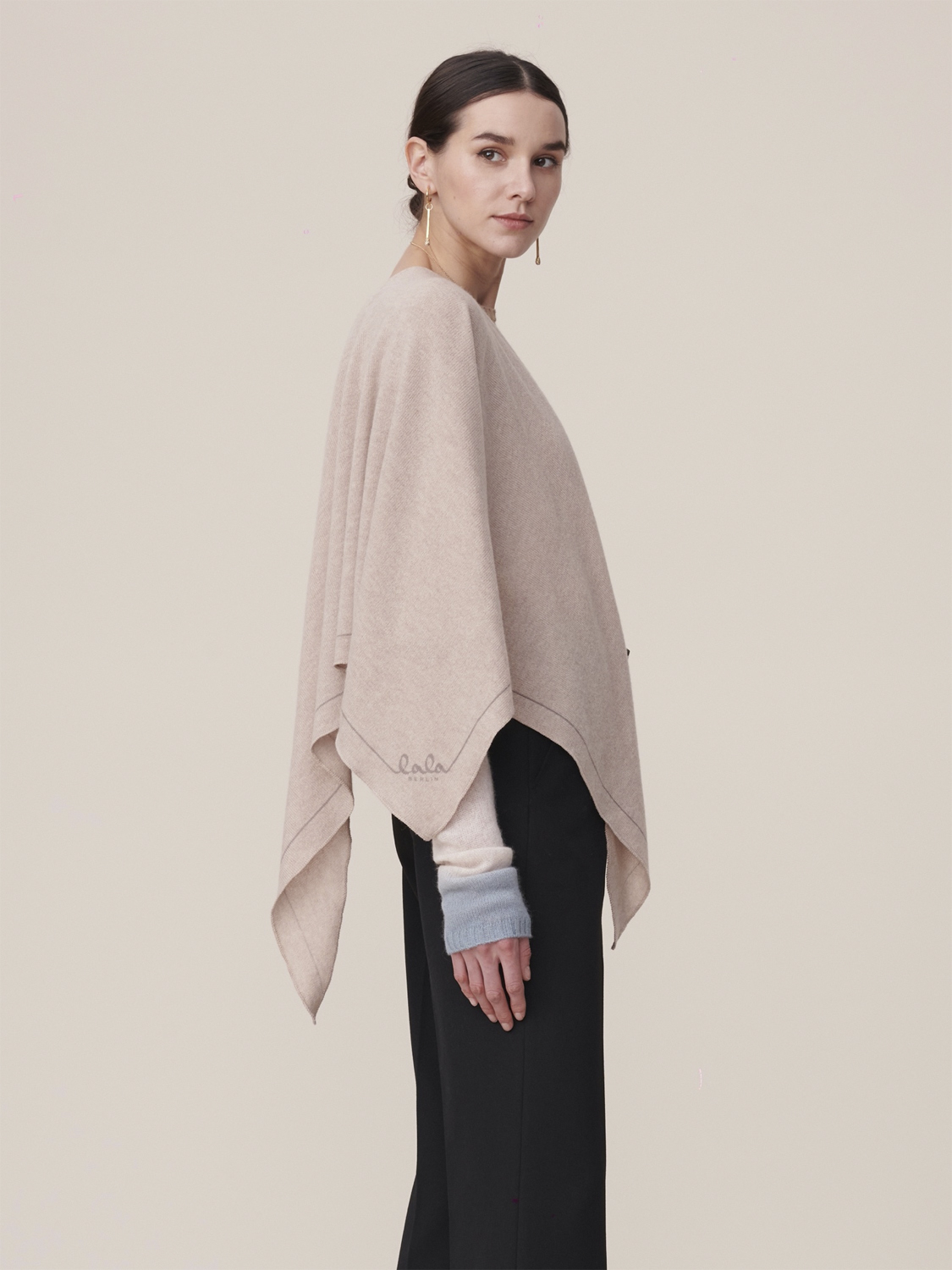 Triangle Solid Logo M 100% Cashmere