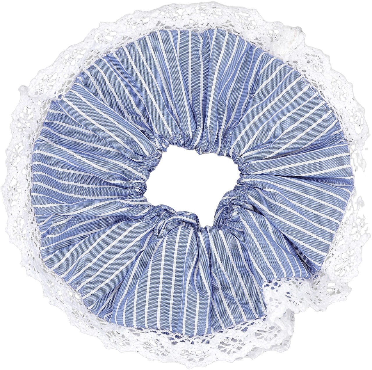 Blueberry Lace Scrunchie