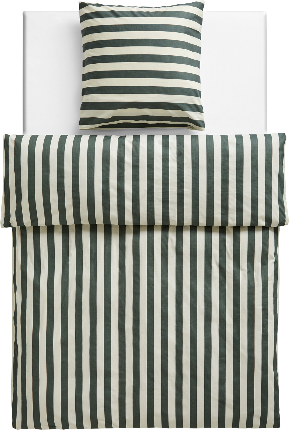 Hay Été Duvet Cover Dark Gree