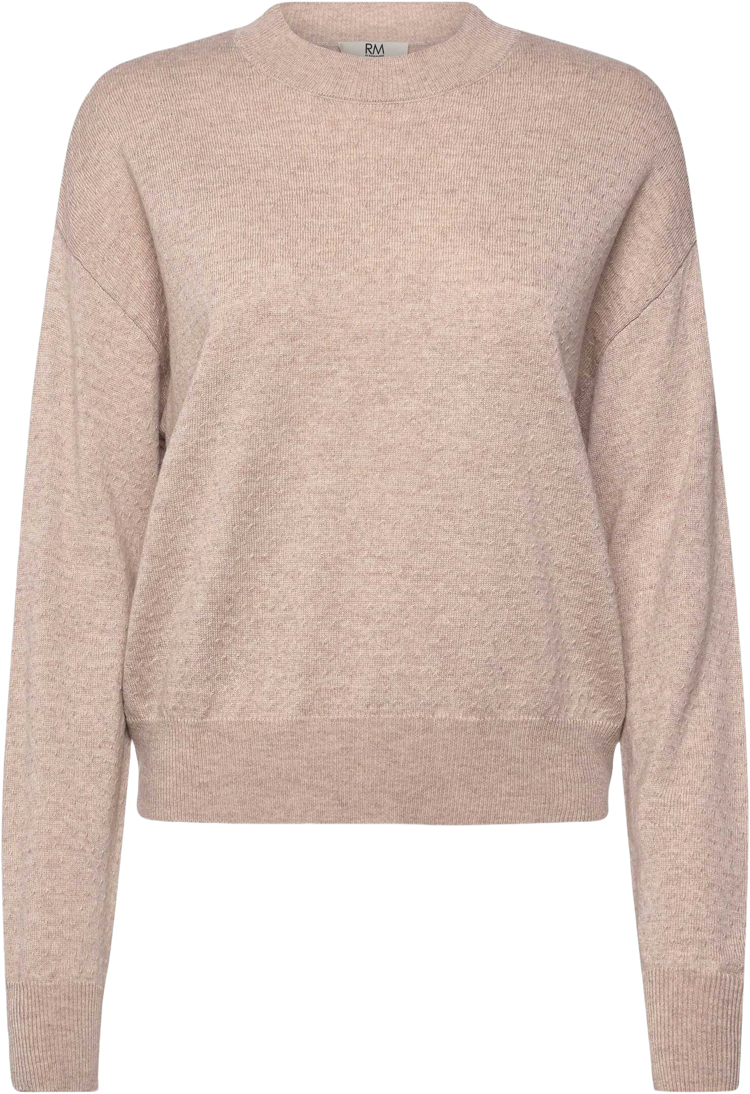 Rmwsofia Dot Wool LS Short Oneck Pullover