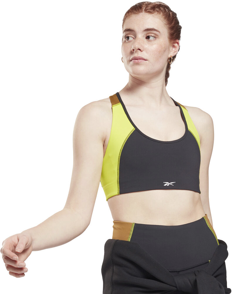 Lux Racer Padded Colorblock Sports bh