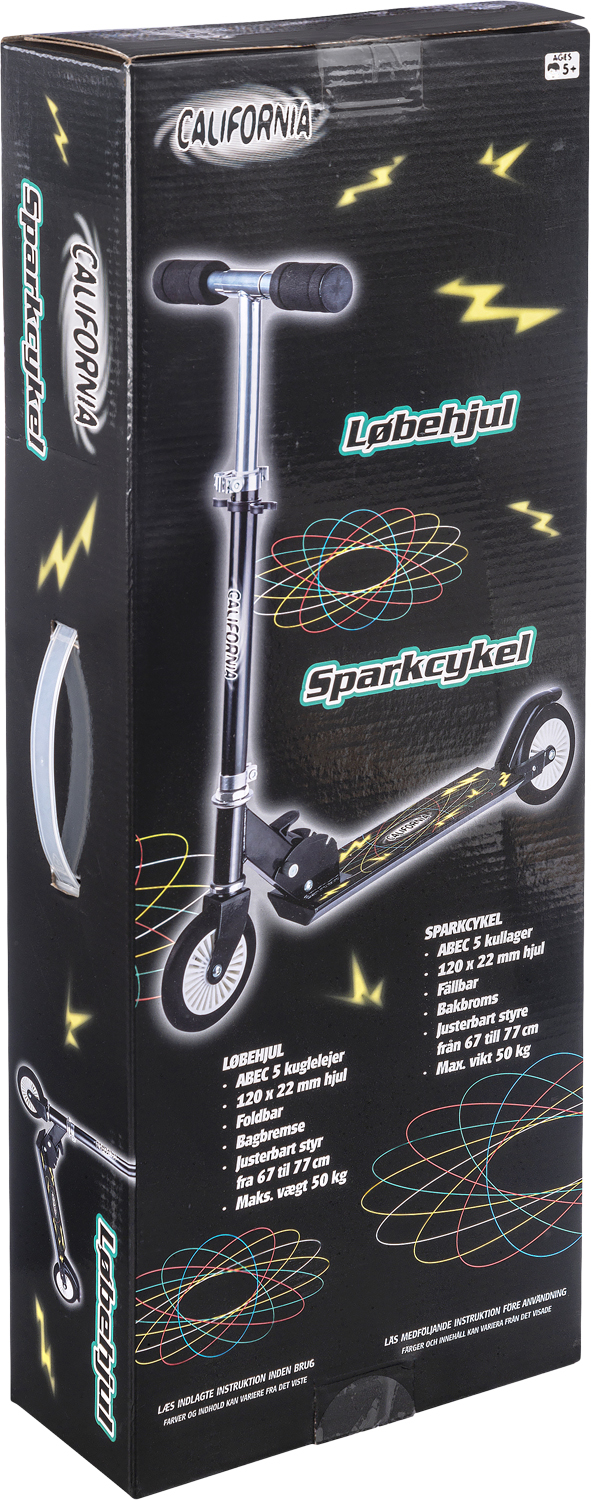Calif. Scooter StÃ¥l/alu 50