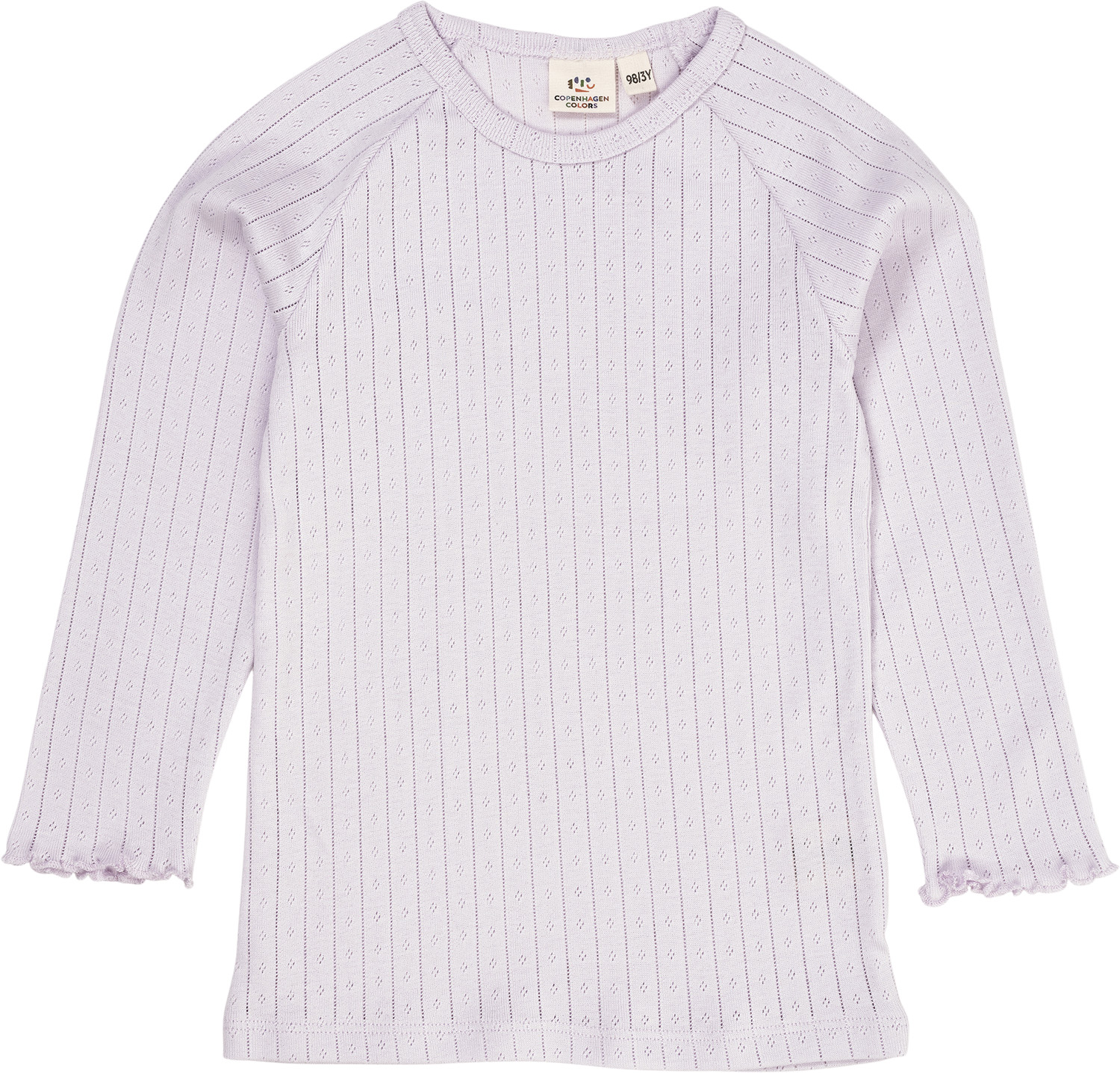 Pointelle Junior LS TEE