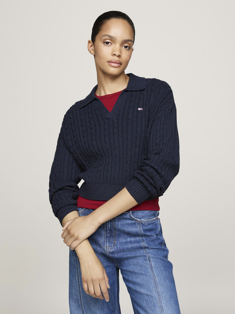 Tjw Cable Rugby Sweater