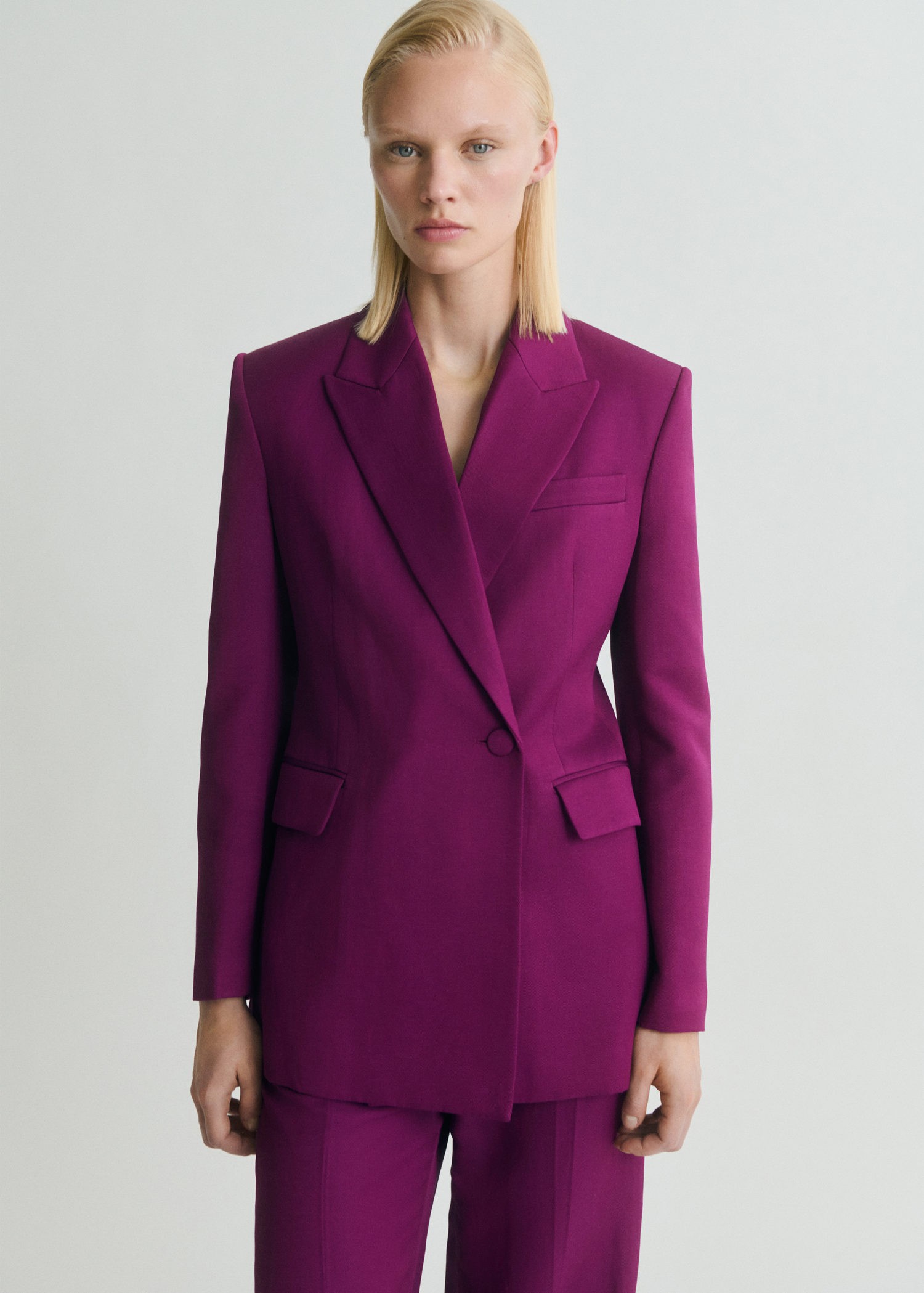 Doublebreasted Suit Jacket