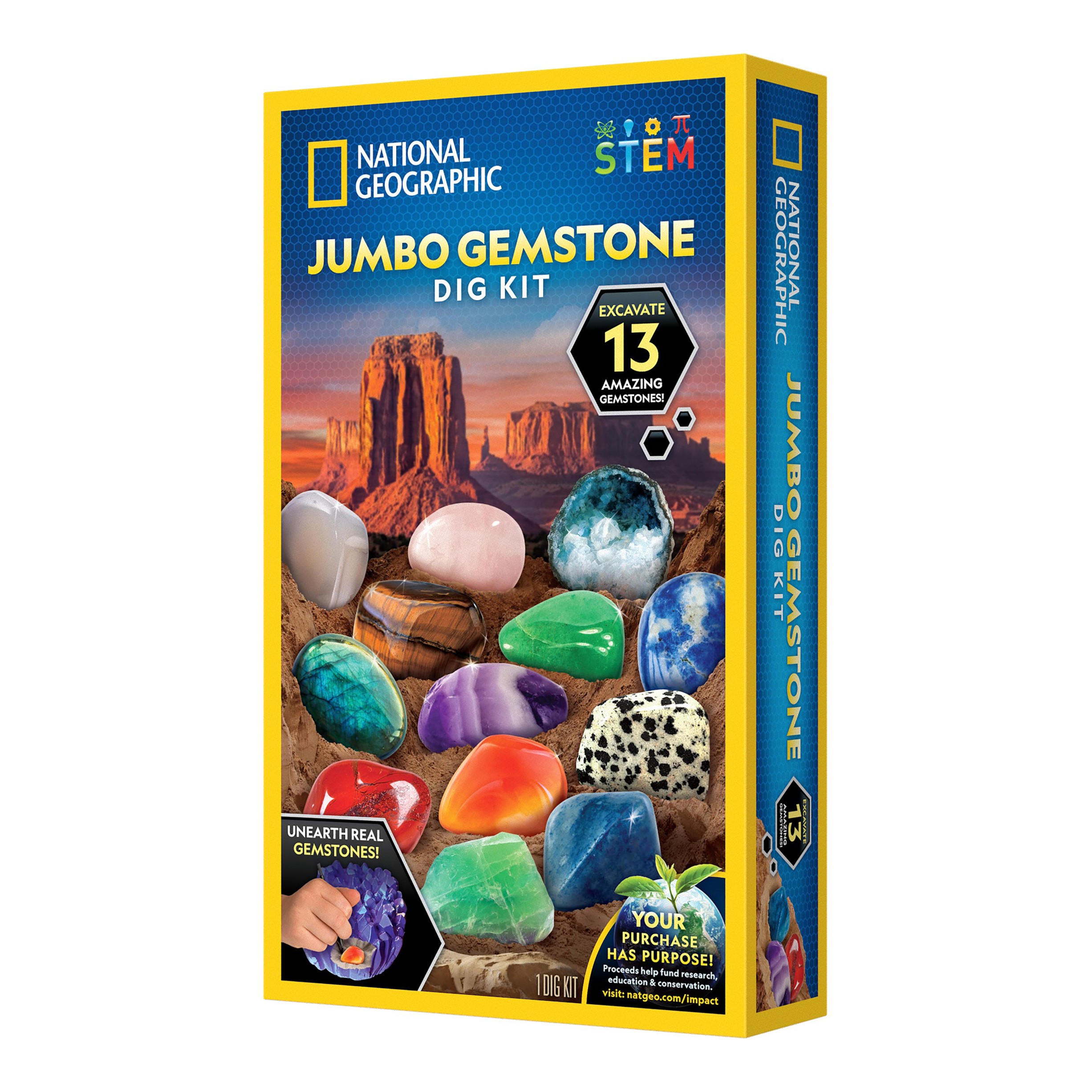 N Geographic Jumbo Ædelst