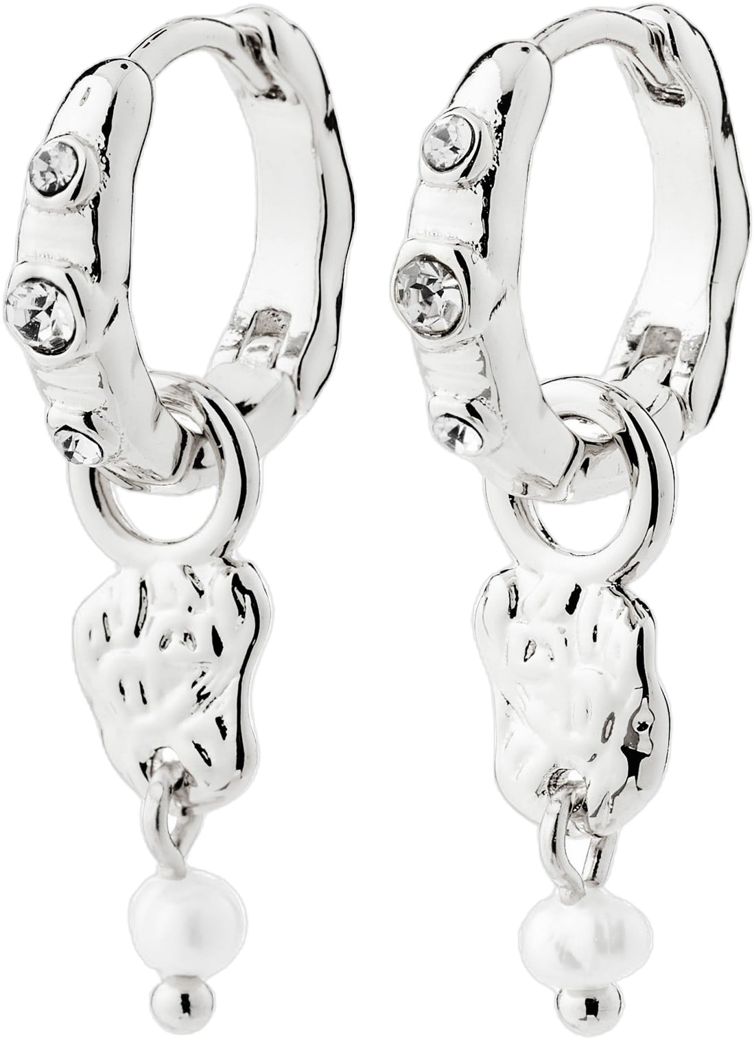 Sloan Earrings Silverplated
