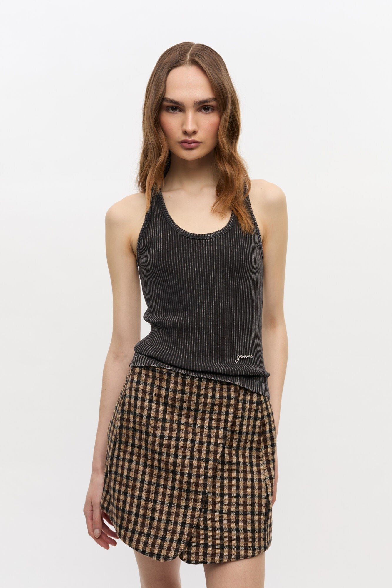 Heavy Rib Jersey Tank Top
