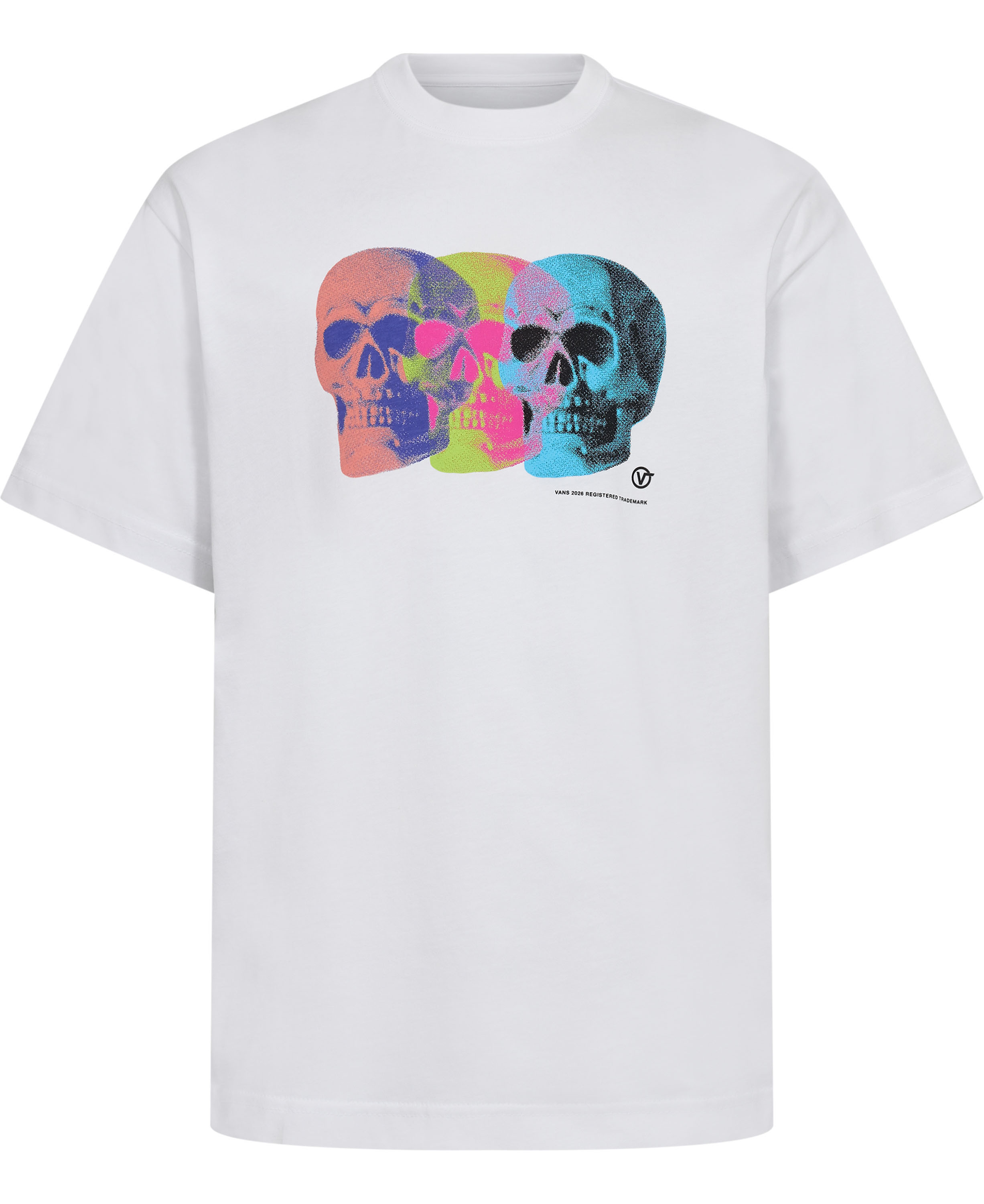 Bone Head Loose SS TEE White
