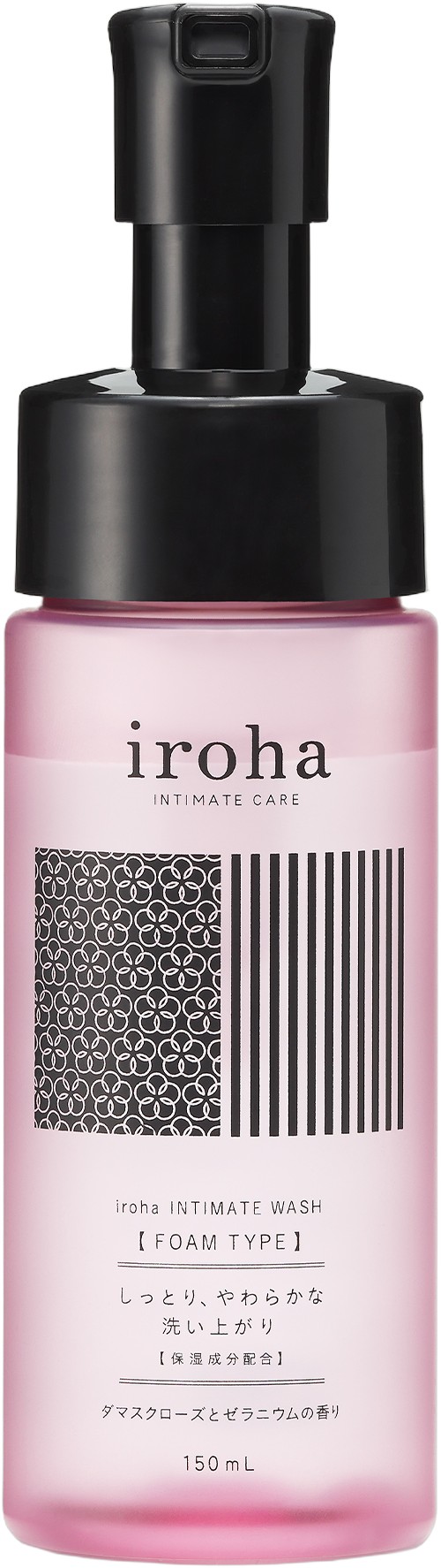 Iroha Intimate Wash Damask Rose and Geranium
