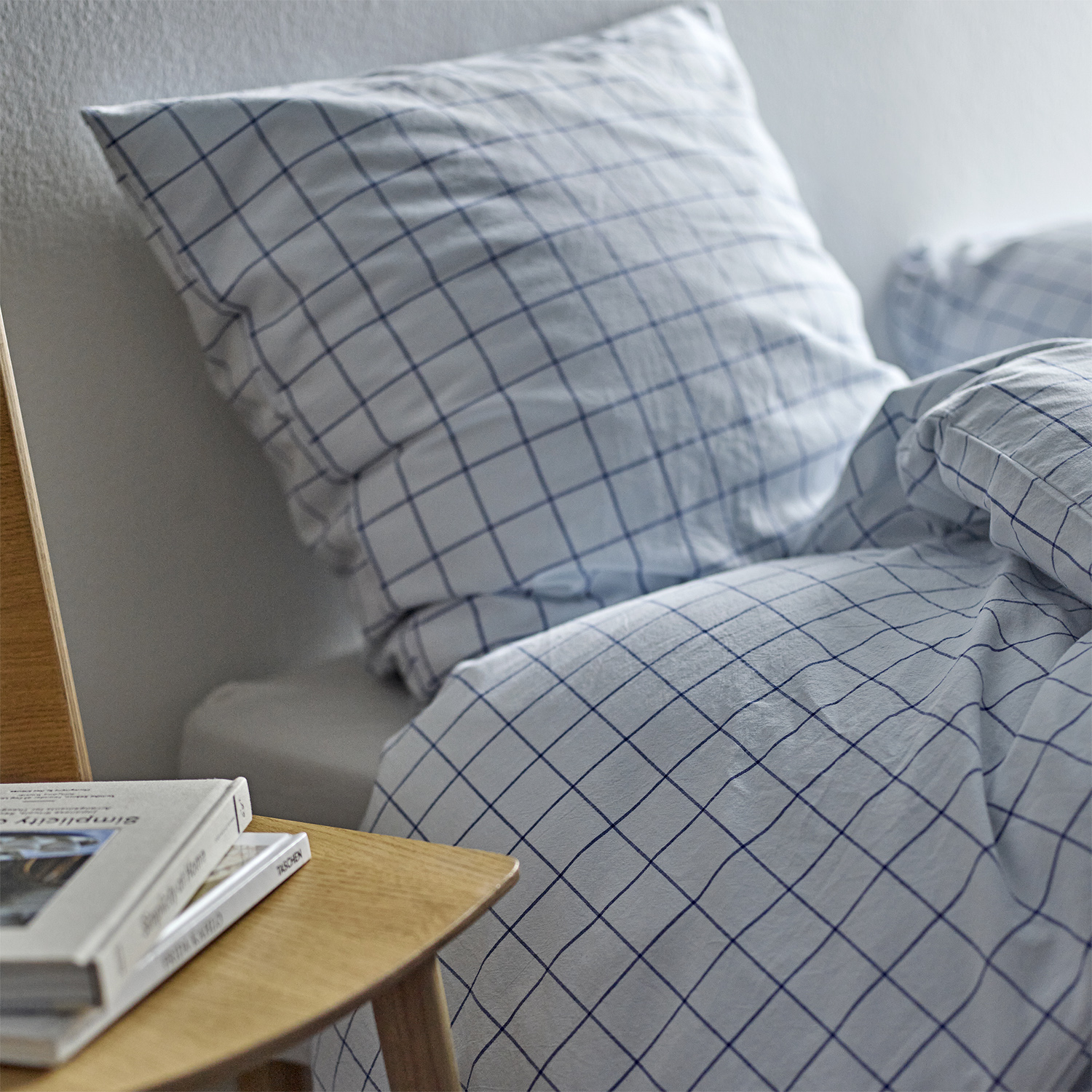 Sengetøj 140×220 Vista Linen Blue