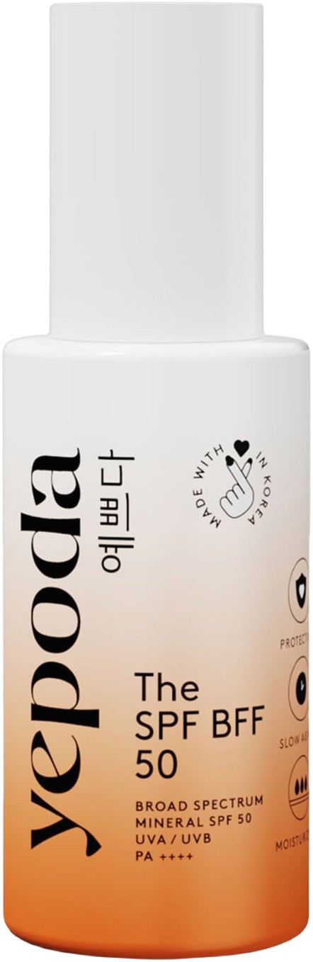 The SPF BFF (50) Tonet Mineralsk Solcreme Uva/uvb SPF 50 PA+++