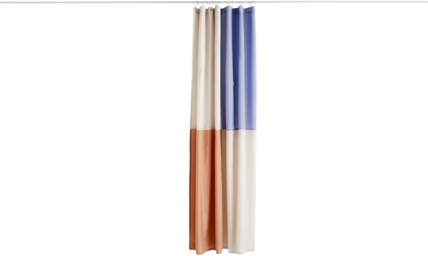 Check Shower Curtainblue