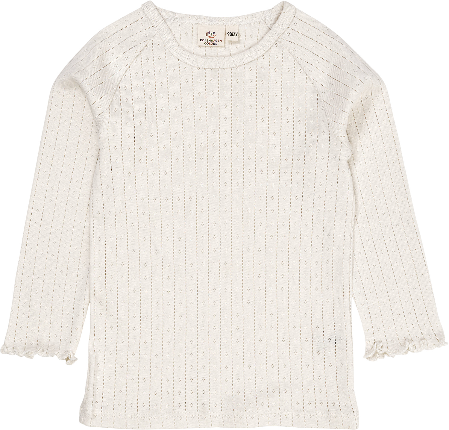 Pointelle Junior LS TEE