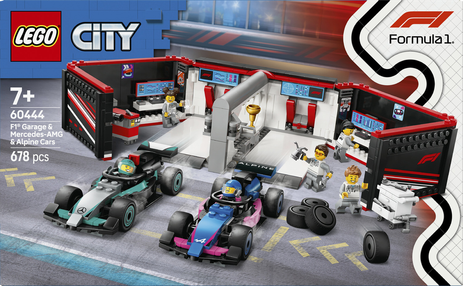 F1garage - Mercedes-amg og Alpine-biler 60444