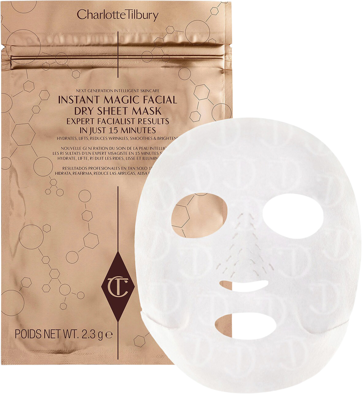 Instant Magic Facial Dry Sheet Mask Ansigtsmaske