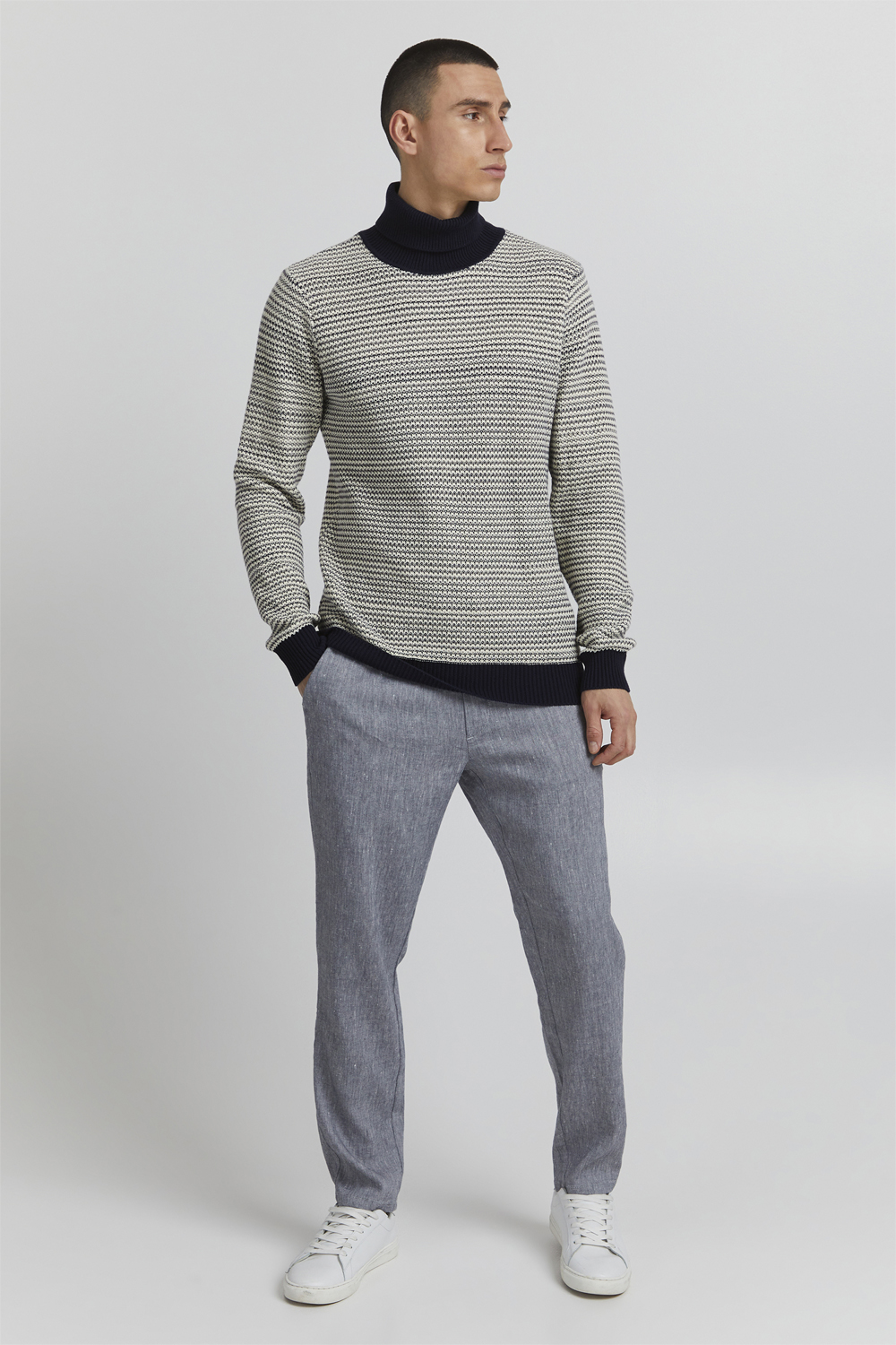 Cfkarl Structured Roll Neck Knit