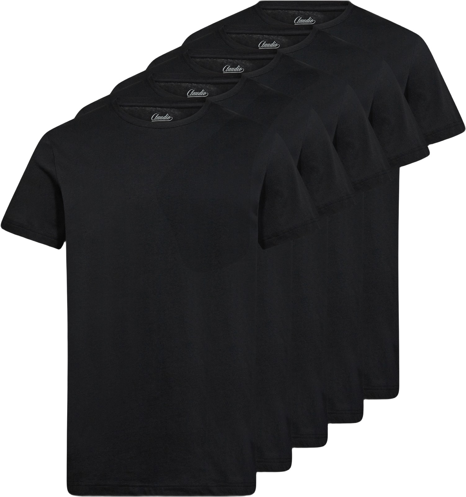 Claudio 5pack T-shirt Cotton