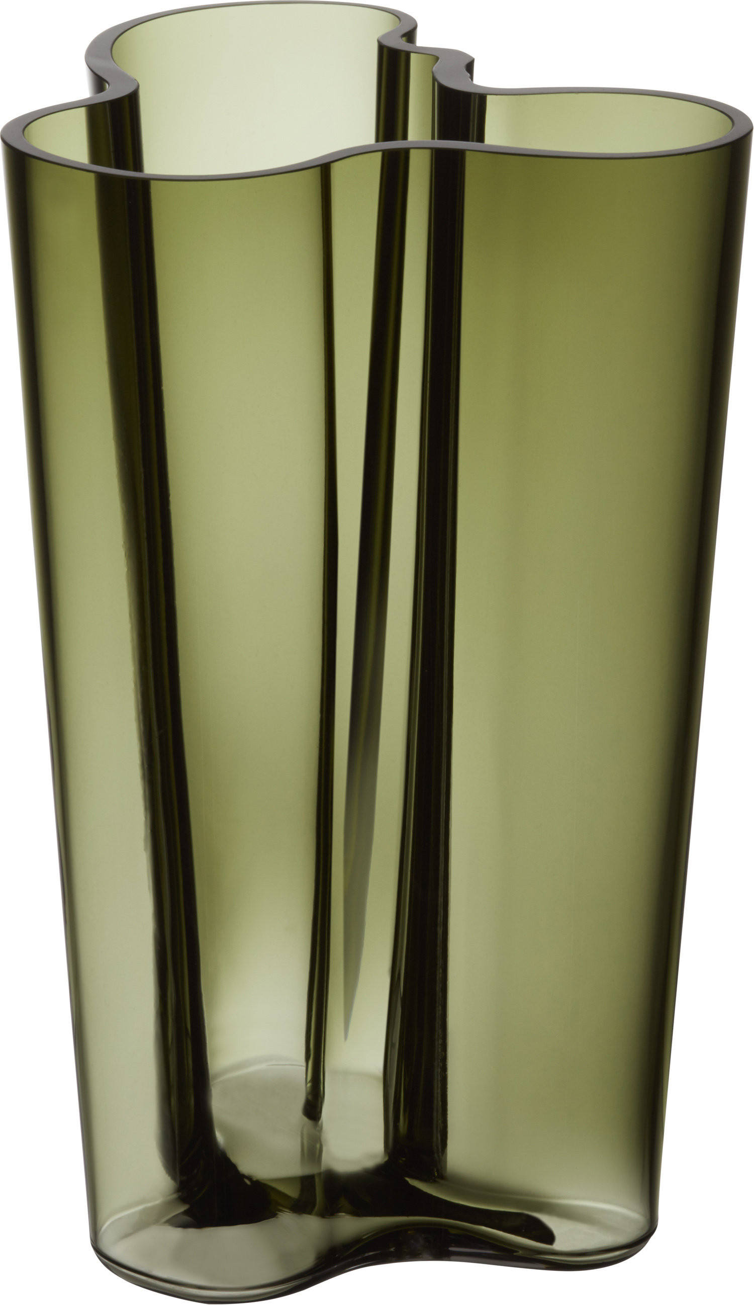 Aalto Vase 251mm Mosgr&oslash;n
