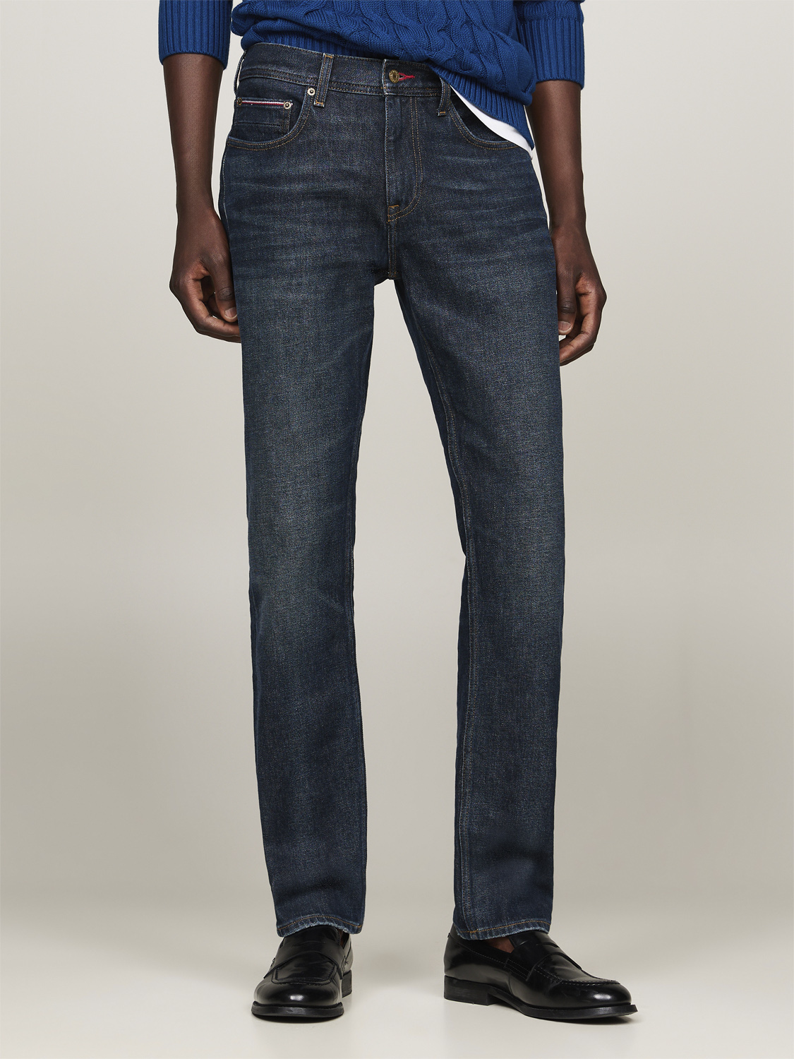 Straight Denton Str Crest Indigo