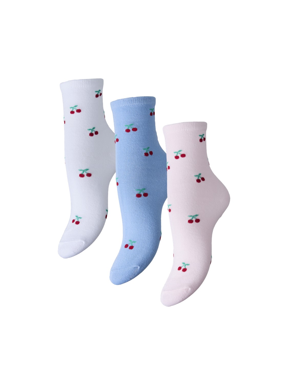 Pcfaja Cherry 3 Pack Socks PWP BC