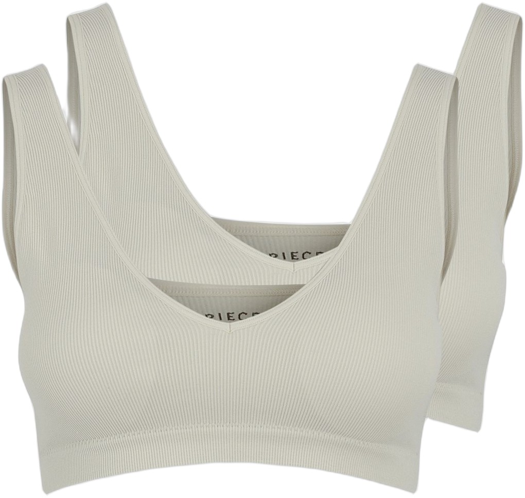 Pcsymmi RIB BRA TOP 2pack Noos BC
