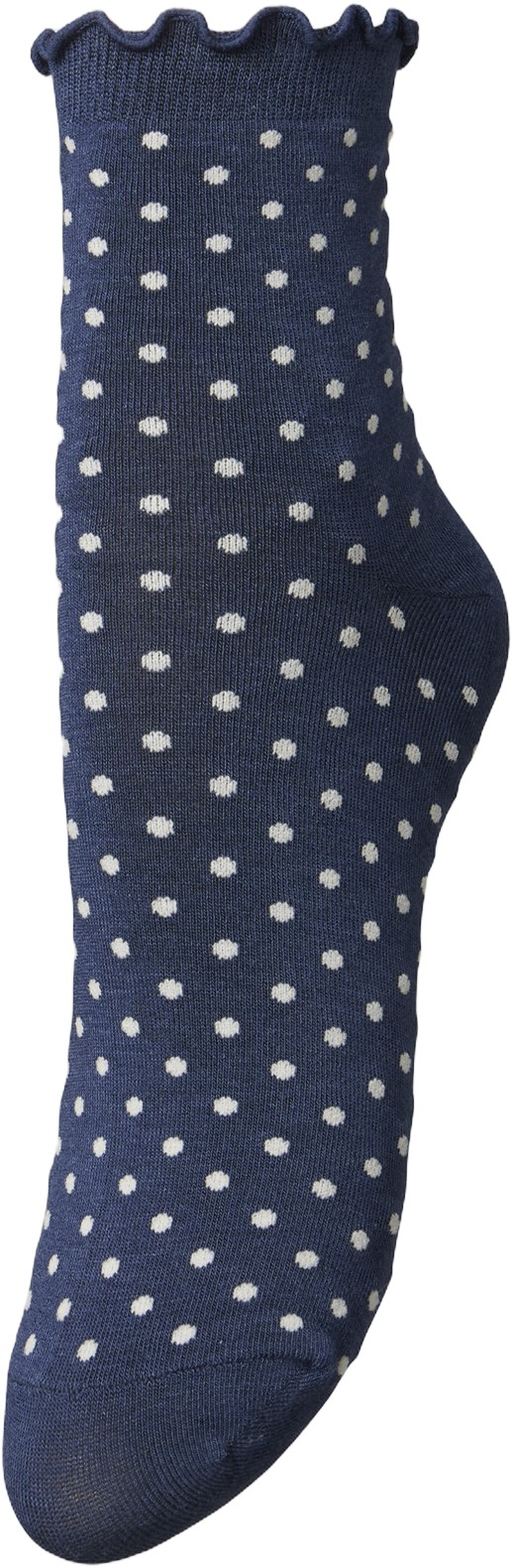 Dotted Frilla Short Sock