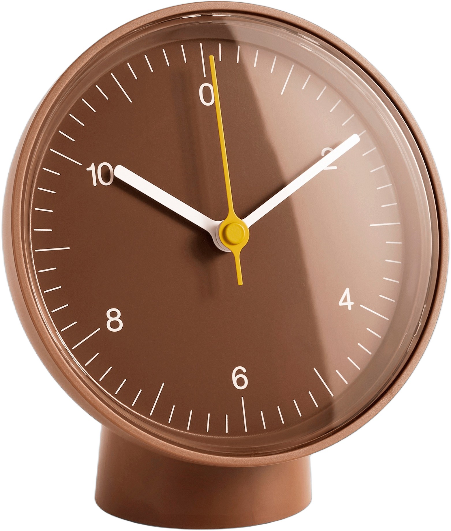 Table Clock Recycledbrown