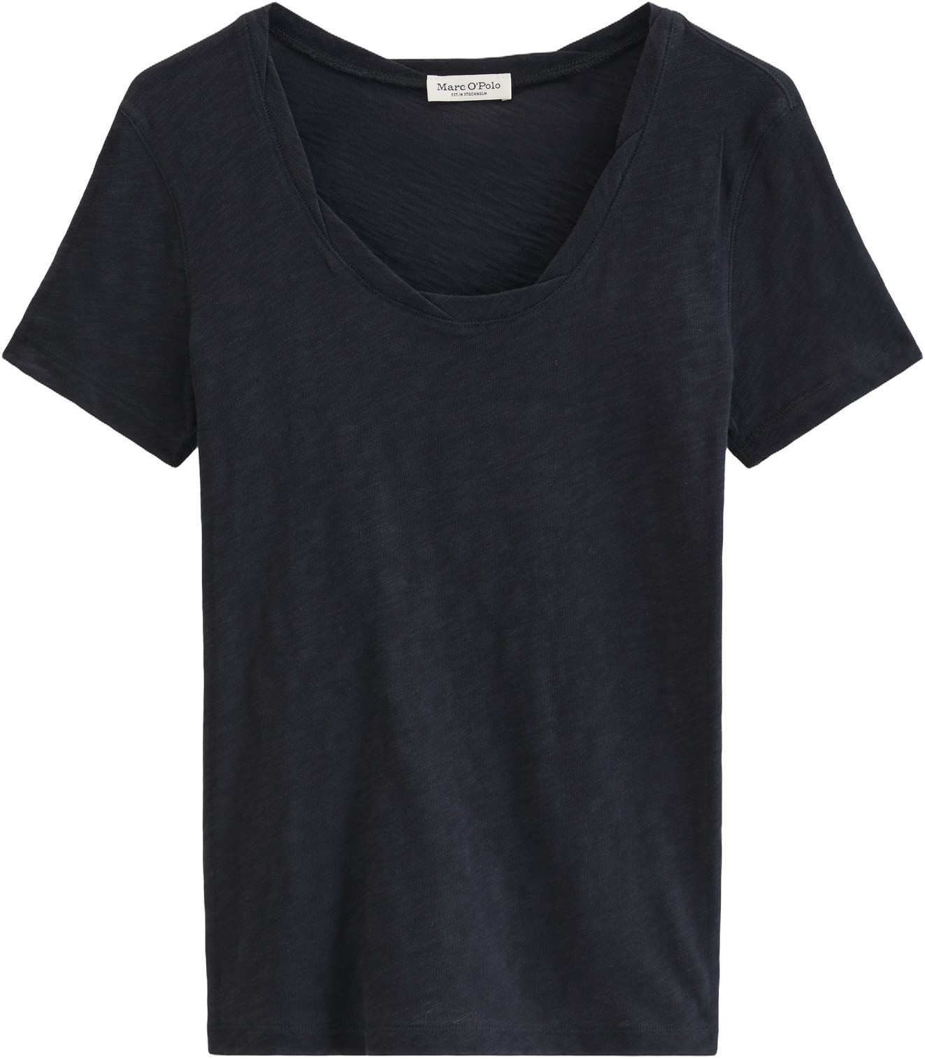 Tshirt, Deep Round Neck Twisted