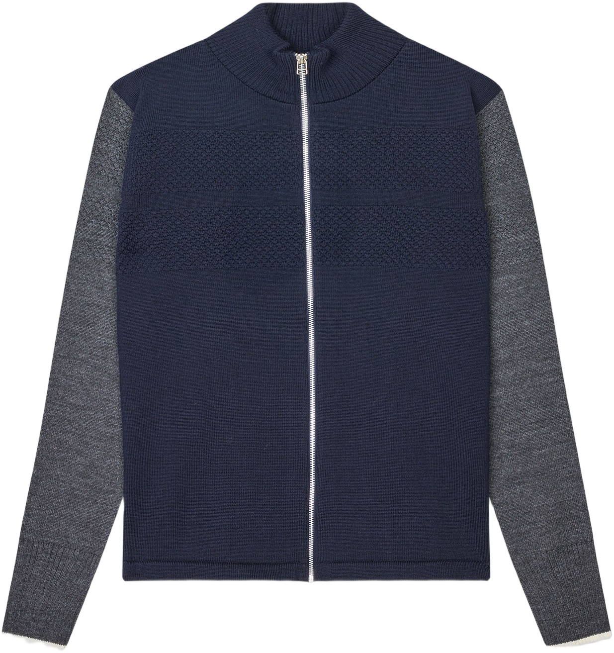 Wool Klemens Zip Knit FAV