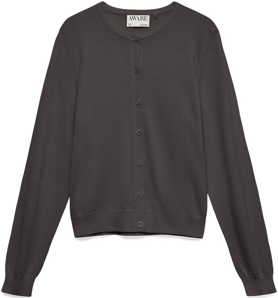 Awcara LS Oneck Wool Cardigan Noos