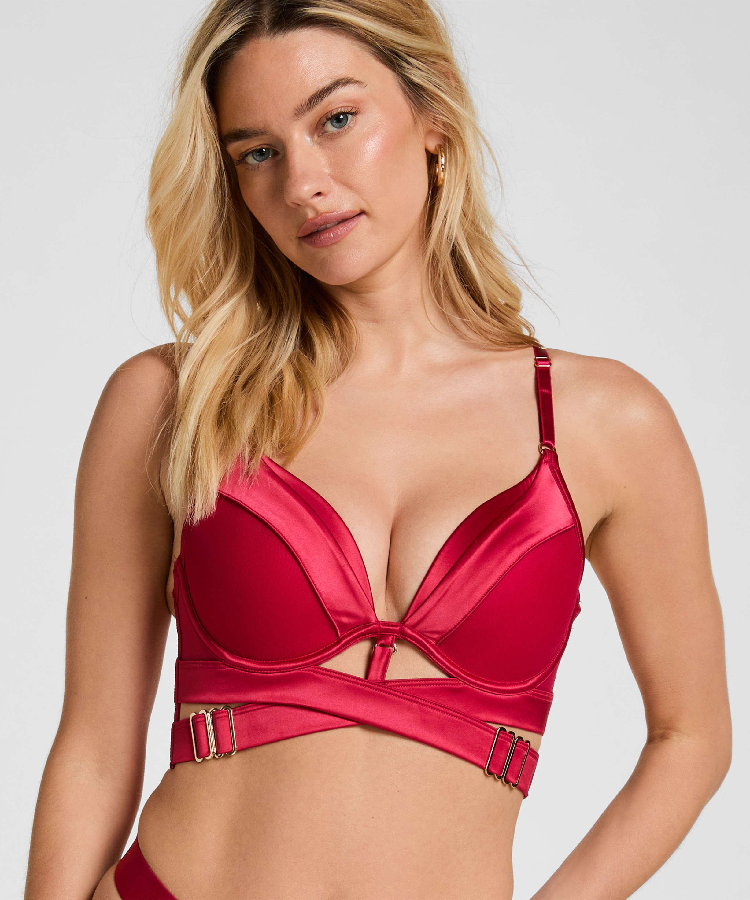 Colette Padded Underwired Longline Pushup Bra