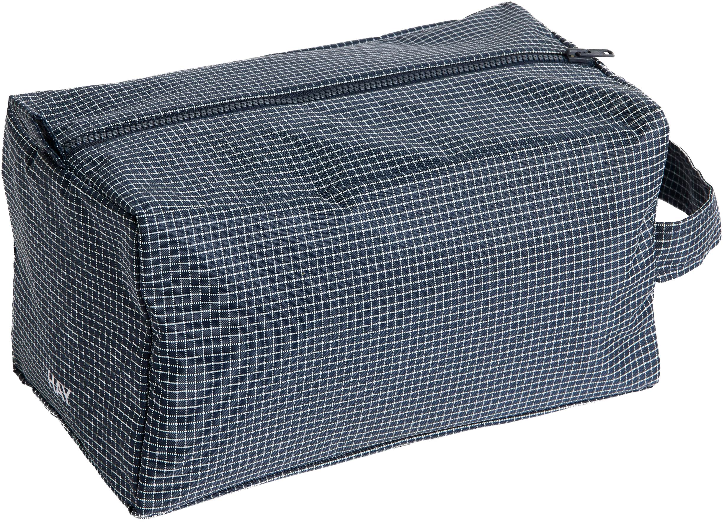 Grid Wash Bagmedium-dark Blue