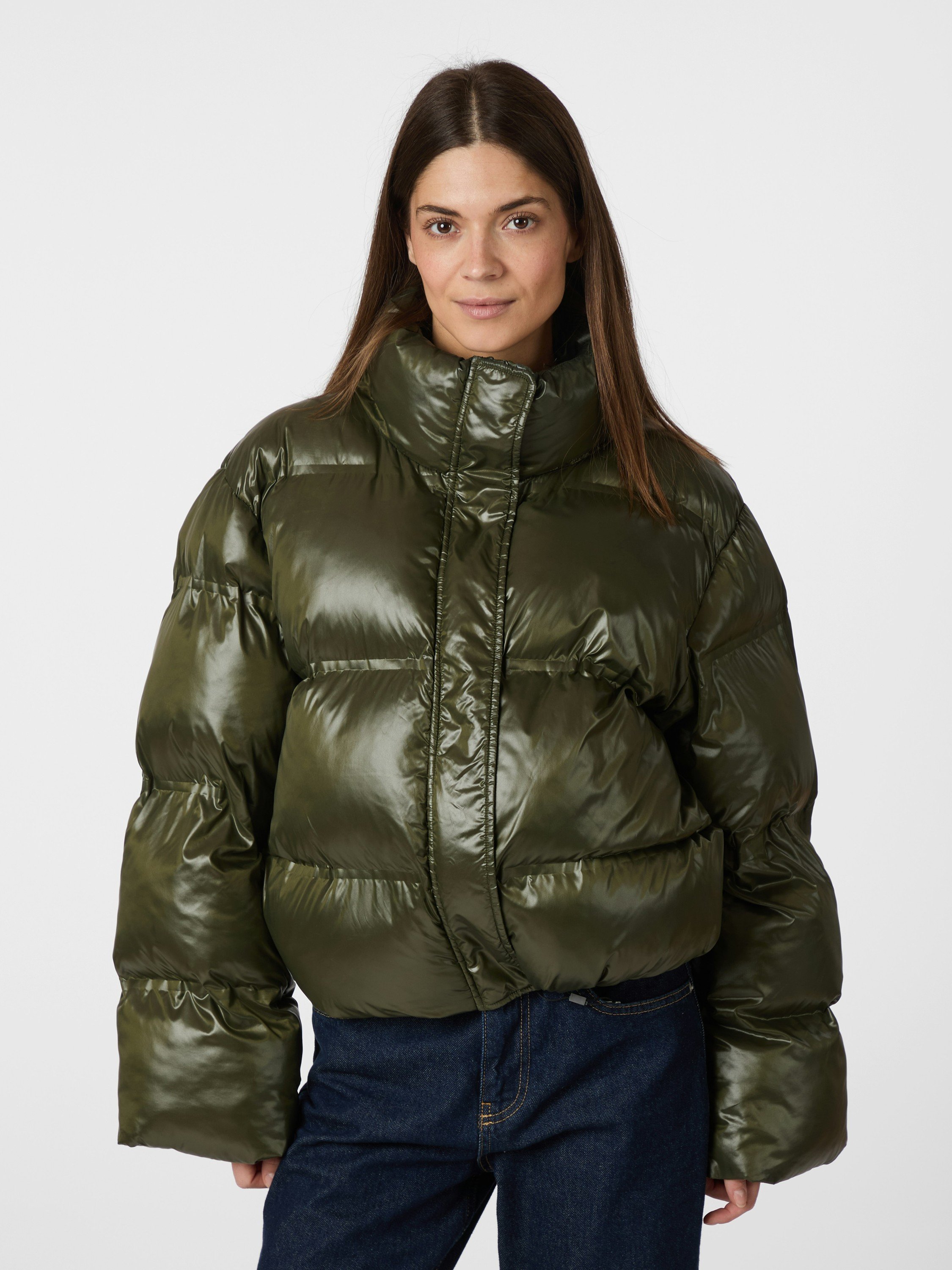 Rhea Shiny Puffer Jacket