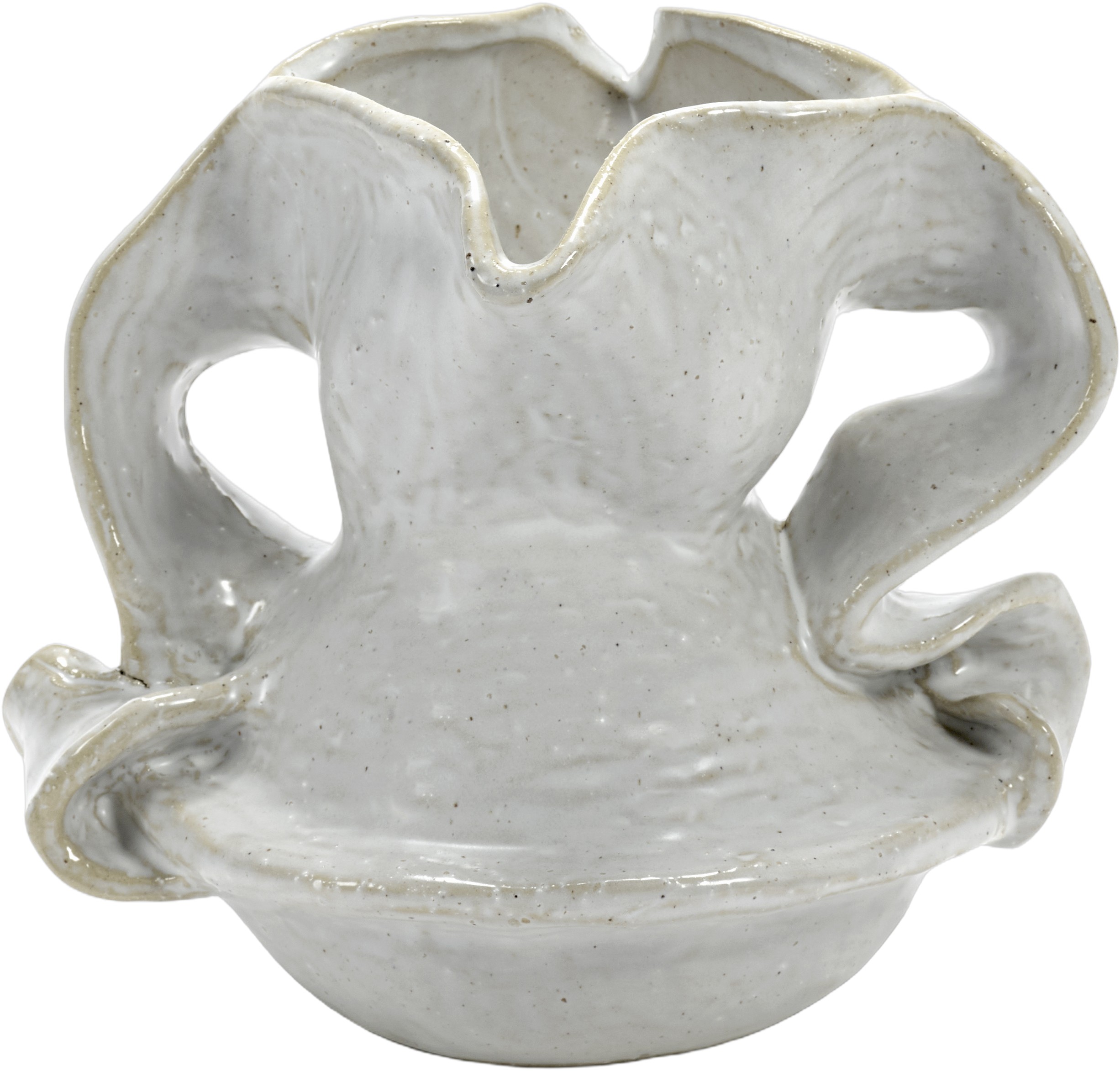 Vase 02 White Rosie
