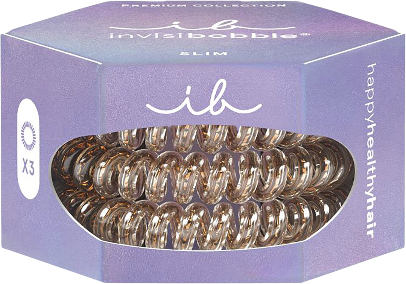 Slim Premium Bronze me Pretty Hair Scrunchies