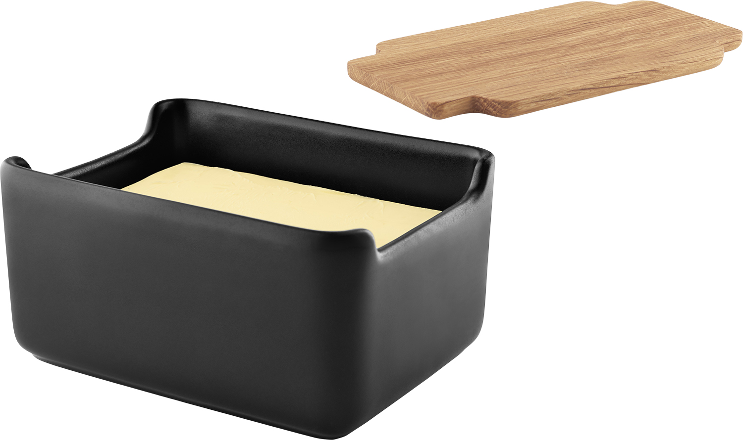 Smørboks Egetræslåg Nordic Kitchen