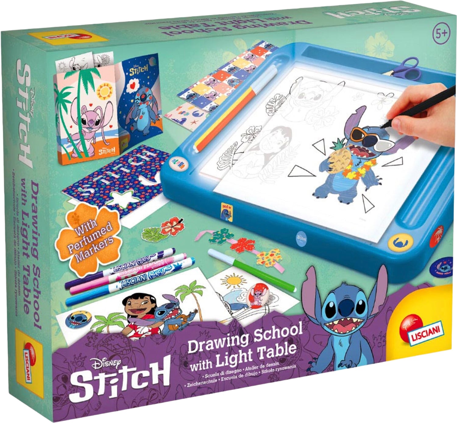 Stitch Lysbord Projector
