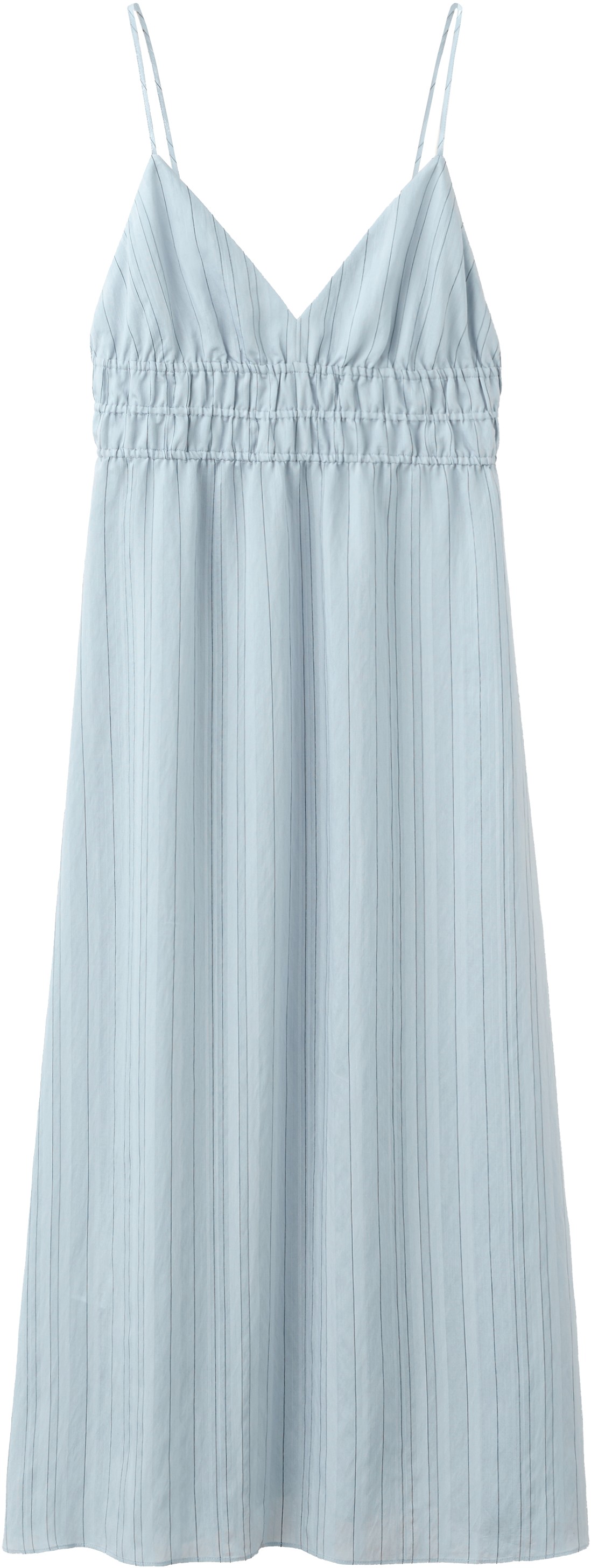 Striped Gathered Dress