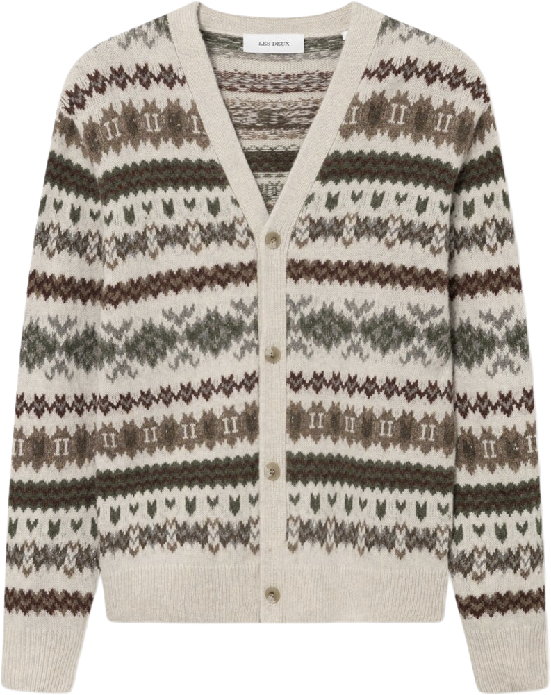 Hordur Fair Isle Cardigan
