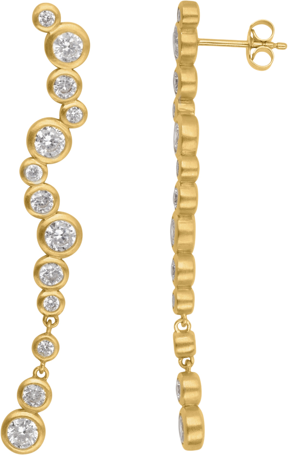 Stardust Earrings Long