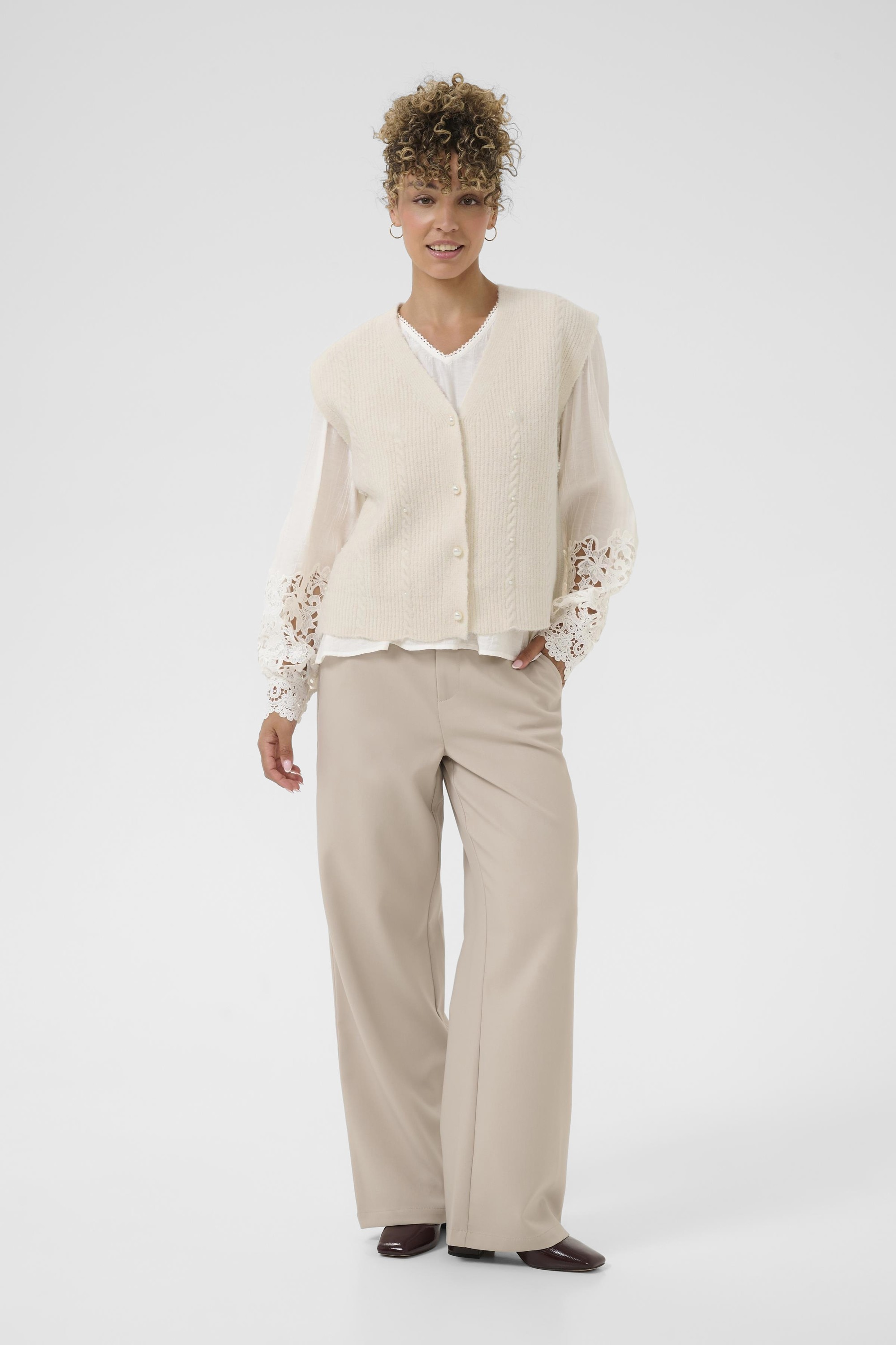 Crklementine Knit Vest