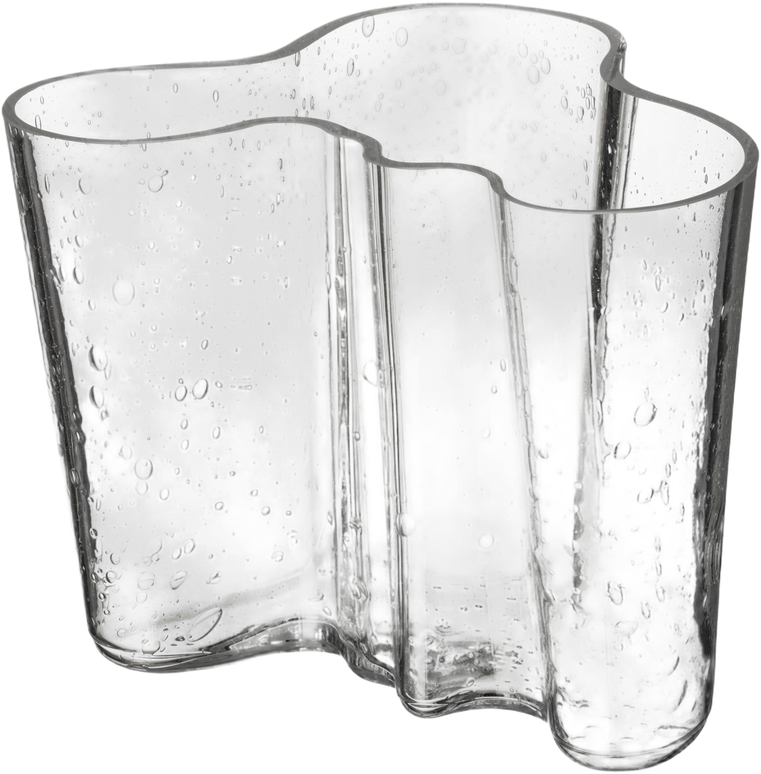 Aalto Vase 120mm Bobleglas Klar