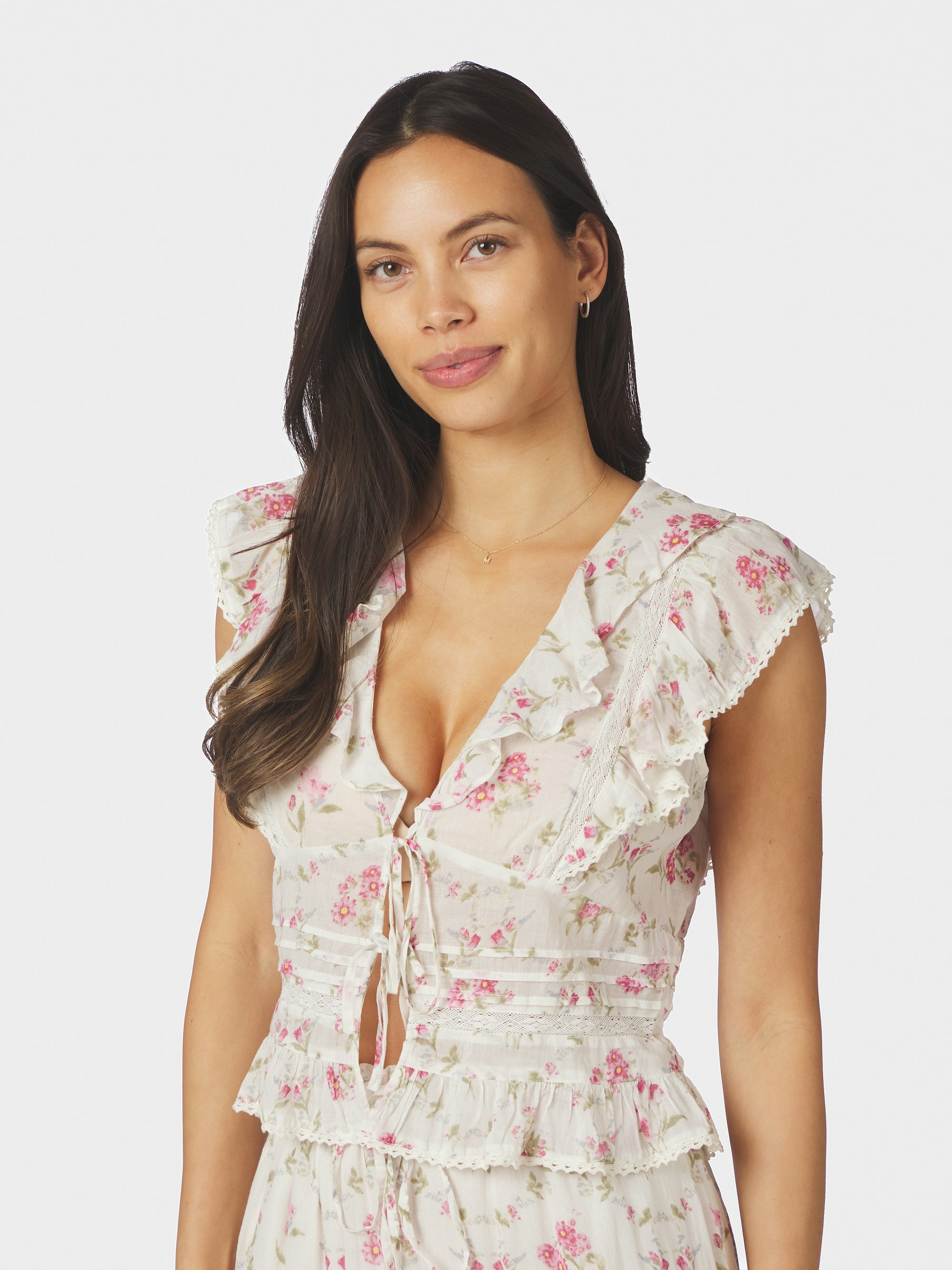 Netali Spring Flower Top