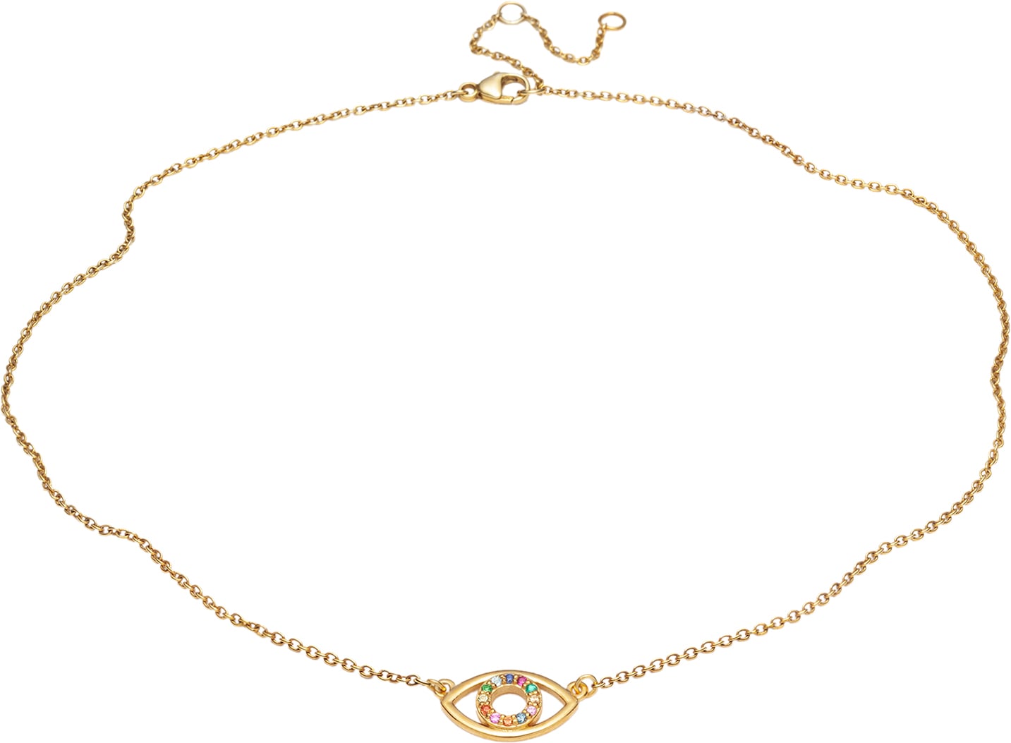 Multizircon Eye Necklace - DKK 250 hos Magasin