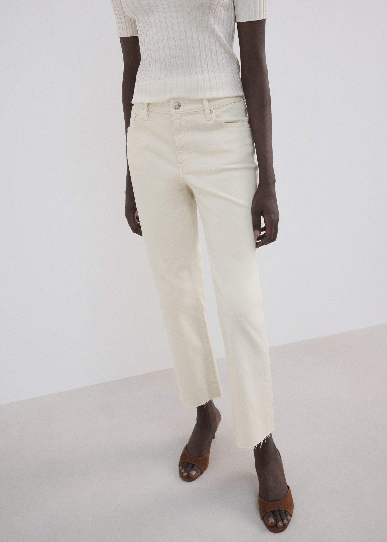 Midrise Flared Jeans