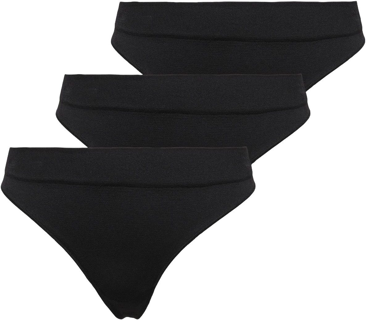 Onlvicky RIB Sles Thong 3-pack NOO